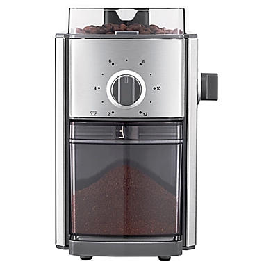 CRUX&reg; Artisan Series Burr Grinder in Stainless Steel. View a larger version of this product image.