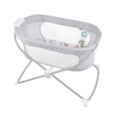 Fisher-Price&reg; Soothing View&trade; Rainbow Showers Vibrating Bassinet