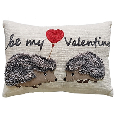 &quot;Be My Valentine&#39;s&quot; 14-Inch x 20-Inch Oblong Throw Pillow. View a larger version of this product image.