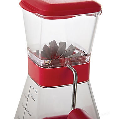 prepworks&reg; by Progressive Nut Chopper in Clear/Red. View a larger version of this product image.