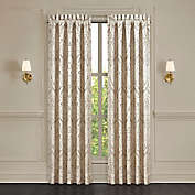 J. Queen New York&trade; Trinity 2-Pack 84-Inch Rod Pocket Window Curtain Panels in Champagne