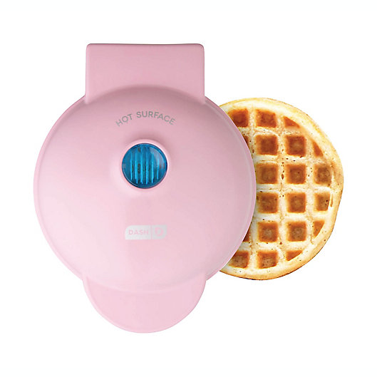 Alternate image 1 for Dash® Mini Waffle Maker in Pink