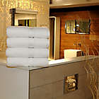 Alternate image 2 for Linum Home Textiles Sinemis 4-Piece Hand Towel Set in White