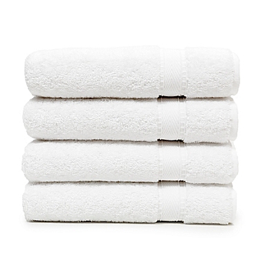 Linum Home Textiles Sinemis 4-Piece Hand Towel Set in White. View a larger version of this product image.