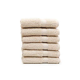Linum Home Textiles Sinemis 6-Piece Washcloth Set in Beige
