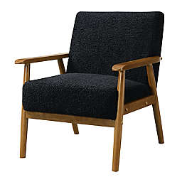 HomeFare™ Mid-Century Wood Frame Accent Chair