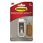 Alternate image 1 for 3M Command&trade; Medium Wall Hook in Brushed Nickel