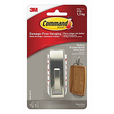3M Command&trade;  Wall Hook. View a larger version of this product image.