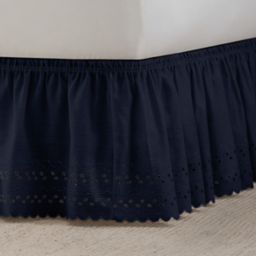 Navy Blue Bed Skirt King Bed Bath Beyond