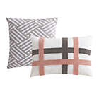 Alternate image 6 for Swift Home Anahita Clip Dot 5-Piece Reversible Full/Queen Comforter Set in Blush