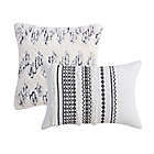 Alternate image 8 for Swift Home Amis 5-Piece Full/Queen Comforter Set in White