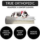 Alternate image 5 for Club Nine Pets Metro Orthopedic Large Dog Bed in Charcoal