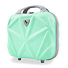 Alternate image 3 for AMKA Gem 2-Piece Hardside Spinner Carry-On Cosmetic Luggage Set in Mint