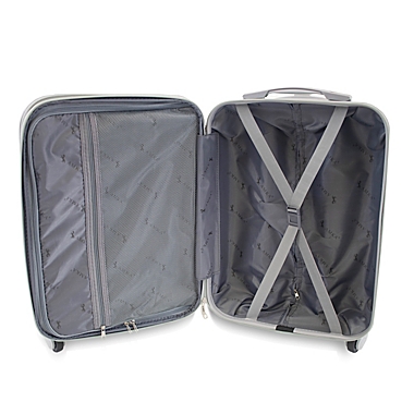 AMKA Gem 2-Piece Hardside Spinner Carry-On Cosmetic Luggage Set in Mint. View a larger version of this product image.