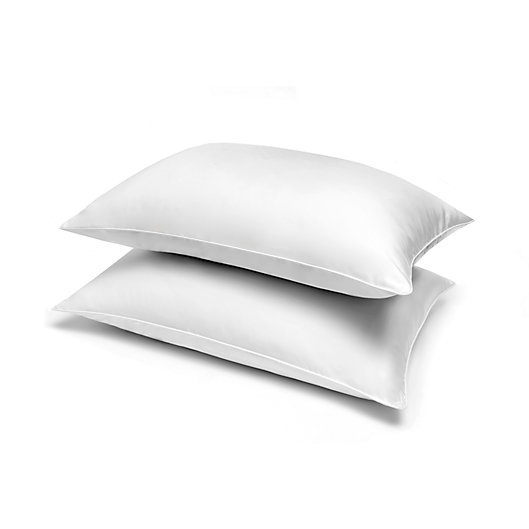 Alternate image 1 for Wamsutta® 2-Pack 1,200 Thread Count Down Alternative Bed Pillows