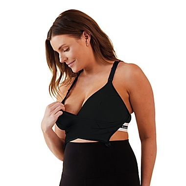 Bravado Designs Small Original Full Cup Pumping and Nursing Bra in Black. View a larger version of this product image.