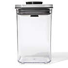 Alternate image 1 for OXO&reg; POP Steel 1.1 qt. Square Food Container