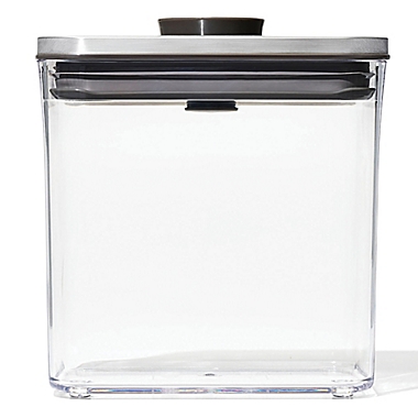 OXO Steel POP Rectangular 1.7 qt. Food Container. View a larger version of this product image.