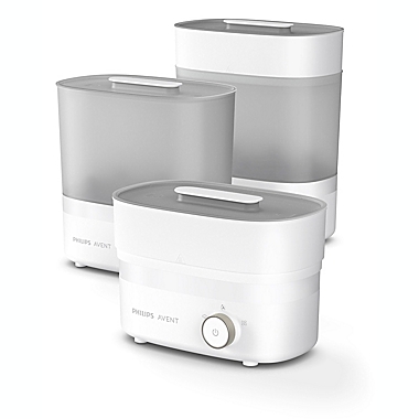 Philips Avent Premium Sterilizer with Dryer in White. View a larger version of this product image.