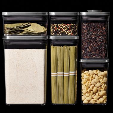 OXO Steel POP 6-Piece Container Set. View a larger version of this product image.