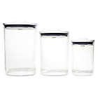 Alternate image 0 for OXO Good Grips&reg; 3-Piece POP Round Canister Set in White