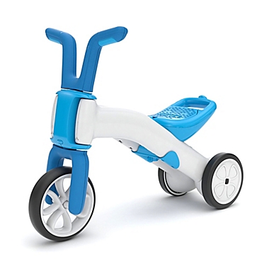 Chillafish Bunzi Gradual Balance Bike and Tricycle in Blue. View a larger version of this product image.
