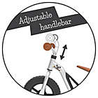 Alternate image 5 for Chillafish&reg; Charlie Adjustable Balance Bike in Silver