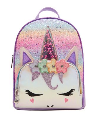 OMG Accessories Miss Butterfly Quilted Mini Backpack Pink Glitter Ombre/' SEALED