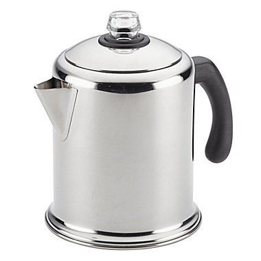 Farberware Classic Series Yosemite Stainless Steel 12-cup Stovetop Percolator. View a larger version of this product image.