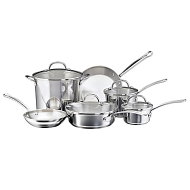 Farberware&reg; Millennium Stainless Steel 10-Piece Cookware Set. View a larger version of this product image.