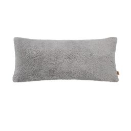 UGG® Teddy Bolster Throw Pillow in Seal Grey