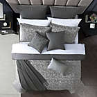 Alternate image 2 for Alora 14-Piece Queen Comforter Set in Charcoal