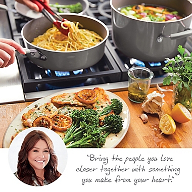 Hard Enamel Nonstick Pots and Pans Cookware Set Details about   Rachael Ray 12 Pc Get Cooking 