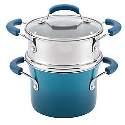 Rachael Ray™ Classic Brights 3 qt. Nonstick Covered Steamer Set