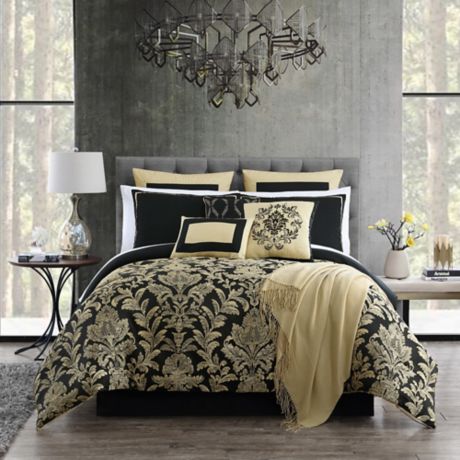 Saraya 14 Piece Comforter Set Bed, Complete Bedding Sets King