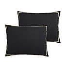 Alternate image 4 for Saraya 14-Piece King Comforter Set in Black/Gold