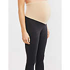 Alternate image 3 for Motherhood Maternity&reg; Medium Secret Fit Belly Maternity Crop Legging in Grey