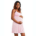 Alternate image 0 for Motherhood Maternity&reg; Medium Essential Nursing Nightgown in Pink