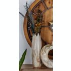 Alternate image 1 for Ridge Road Decor Ceramic Vase with Jagged Mouth