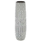 Alternate image 5 for Ridge Road D&eacute;cor Tall Eclectic Stoneware Vase in Grey