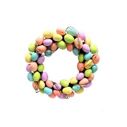 20-Inch Easter Egg Wreath