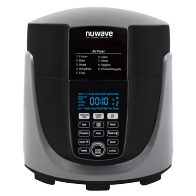 NuWave&reg; Duet&trade; Pressure Cooker/Air Fryer Combo Unit