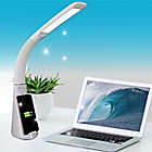 Alternate image 2 for OttLite&reg; Purify LED Desk Lamp with Wireless Charging in White