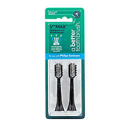 V++MAX™ Replacement Brush Heads for Philip Sonicare® (Set of 2)