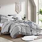 Alternate image 1 for Swift Home Atayal Clip Jacquard 5-Piece Full/Queen Comforter Set in Grey
