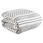 Alternate image 4 for Swift Home Atayal Clip Jacquard 5-Piece King/California King Comforter Set in Grey