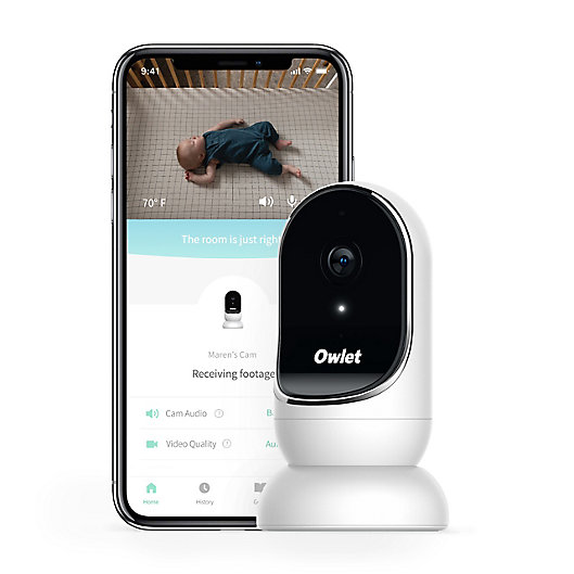 Alternate image 1 for Owlet Cam Smart HD Video Baby Monitor