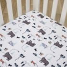 Alternate image 1 for carter's&reg; Woodland Friends Fitted Crib Sheet