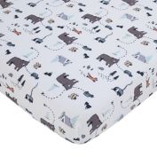 carter's&reg; Woodland Friends Fitted Crib Sheet