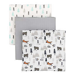 carter's® 3-Pack Woodland Friends Swaddle Blankets